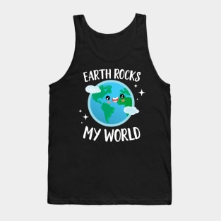 Earth Rocks My World Tank Top